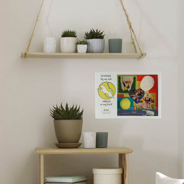 Forever Tennis Ball Shadowbox Pet Urn Oneworld Memorials