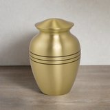 Classic Bronze Cremation Urn in Small