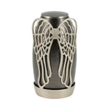 Eternal Wings Slate & Pewter Full Size Cremation Urn