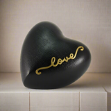 Slate Enduring Love Heart Urn in Large
