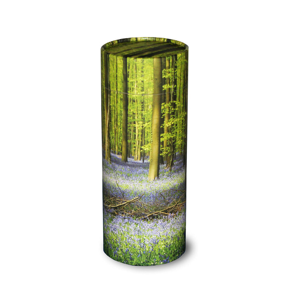 Bluebell Forest Cremation Scattering Tube In Large