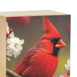 Memorial Cardinal Tribute Full Size Cremation Urn in Gold