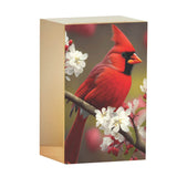 Memorial Cardinal Tribute Full Size Cremation Urn in Gold