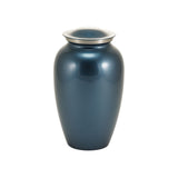 Classic Midnight Blue Cremation Urn in Large
