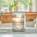 Memorial Oceanside Tribute Full Size Cremation Urn in Pewter