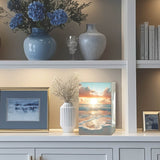 Memorial Oceanside Tribute Full Size Cremation Urn in Pewter