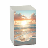Memorial Oceanside Tribute Full Size Cremation Urn in Pewter