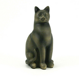 Grand Cat Cremation Urn In Sable