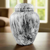 Smoky Canyon Marble Cremation Urn in Large