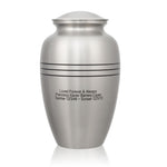 Classic Pewter Cremation Urn - Large