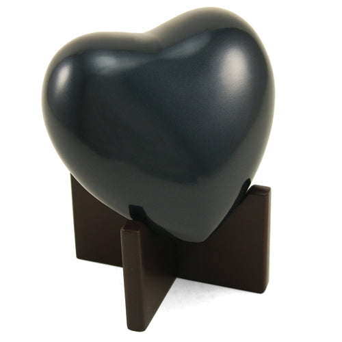 Arielle Heart Urn - Slate Grey