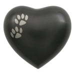 Arielle Slate Pet Paw Heart Keepsake Cremation Urn for Pets