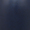 Close view of the dark blue finish with specks of black throughout for a two-tone effect.