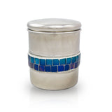 Metal Pet Cremation Urn - Ocean Mosaic