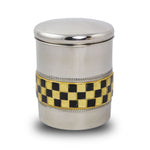 Metal Pet Cremation Urn - Golden Luxury