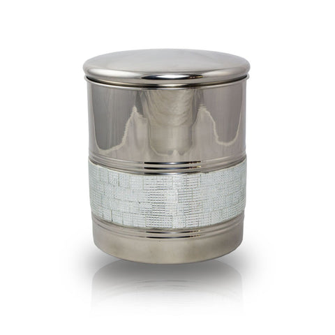 Scattering Cremation Urn - Silver Sparkle