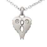 Companion Cremation Urn Necklace for Ashes - Angel Wings