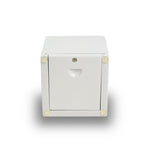 Baby White Teddy Bear Infant Cremation Urn