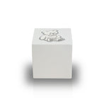 Baby White Teddy Bear Infant Cremation Urn