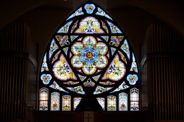 Stunning Stained Glass Cremation Urns