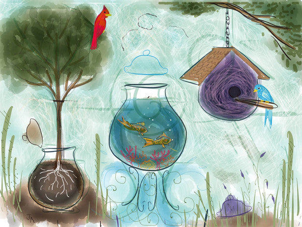 Urns that Create Homes for New Life