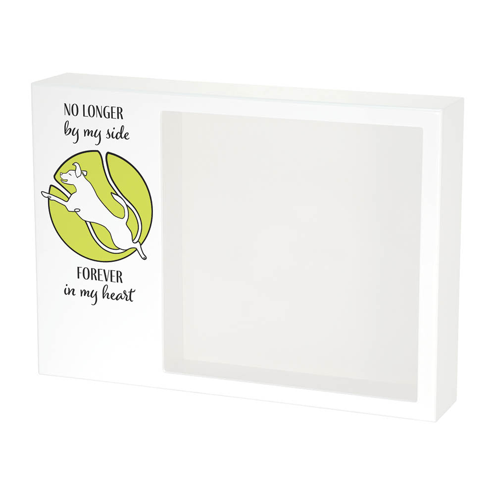 Forever Tennis Ball Shadowbox Pet Urn