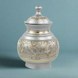 Timeless Pewter Pet Cremation Urn in Medium