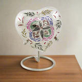 Lattice Heart Keepsake Urn