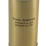 Memory Light Keepsake Bronze personalization image.