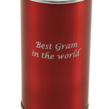 RU2774 Memory Light Keepsake Crimson image with close up of personalization.