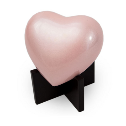 In Our Hearts Infant Cremation Urn In Pink