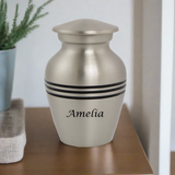 Classic Pewter Keepsake Urn
