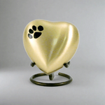 Classic Bronze Paw Keepsake Urn