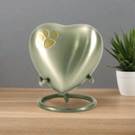 Classic Pewter Paw Keepsake Urn