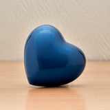 Arielle Heart Cremation Urn - Sky Blue lifestyle image
