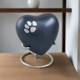 Odyssey Midnight Blue Pet Paw Heart Keepsake