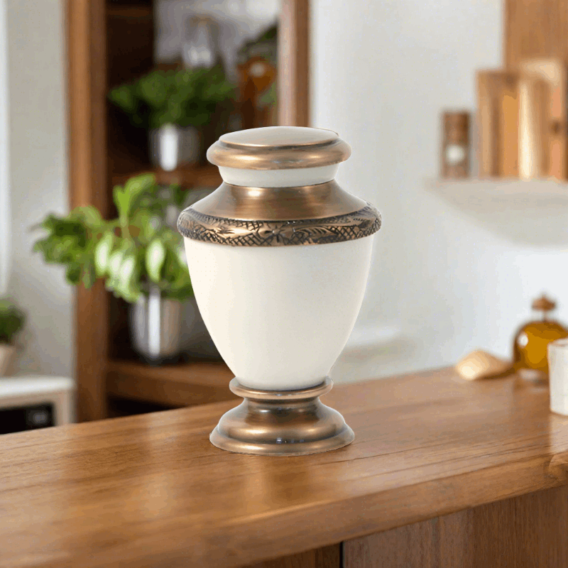 Artisan Pearl Keepsake Urn