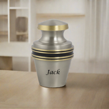 Grecian Pewter Keepsake Urn