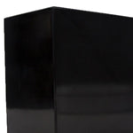 Black Marble Cremation Box, Marble Cremation Urn detail image.