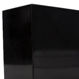 Black Marble Cremation Box, Marble Cremation Urn detail image.