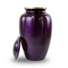 Luxurious Violet Cremation Urn In Large