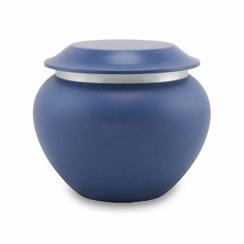 Sapphire Pet Urn in Small