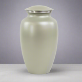 Grey Sage Classic Cremation Urn In Large
