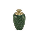 Green High Gloss Pet Urn in Small