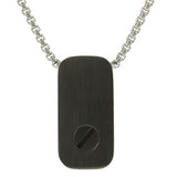 Paw Print Pendant in Slate