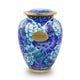 Blue Cloisonne Cremation Urn In Large main image