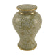 Etienne Opal cloisonné cremation urn with floral pattern