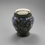 Mosaic Iris Tealight Candle Keepsake