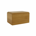 Bamboo Pet Urn In Small