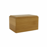 Bamboo Pet Urn In Small